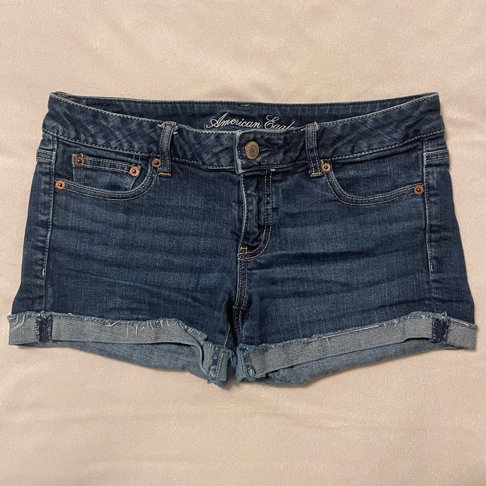 American Eagle Distressed Denim Shorts